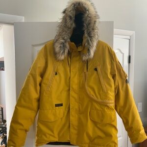North 56°4 Nordic Supply Removable Fur Hood Mens Coat (US size XL, EU XXL)